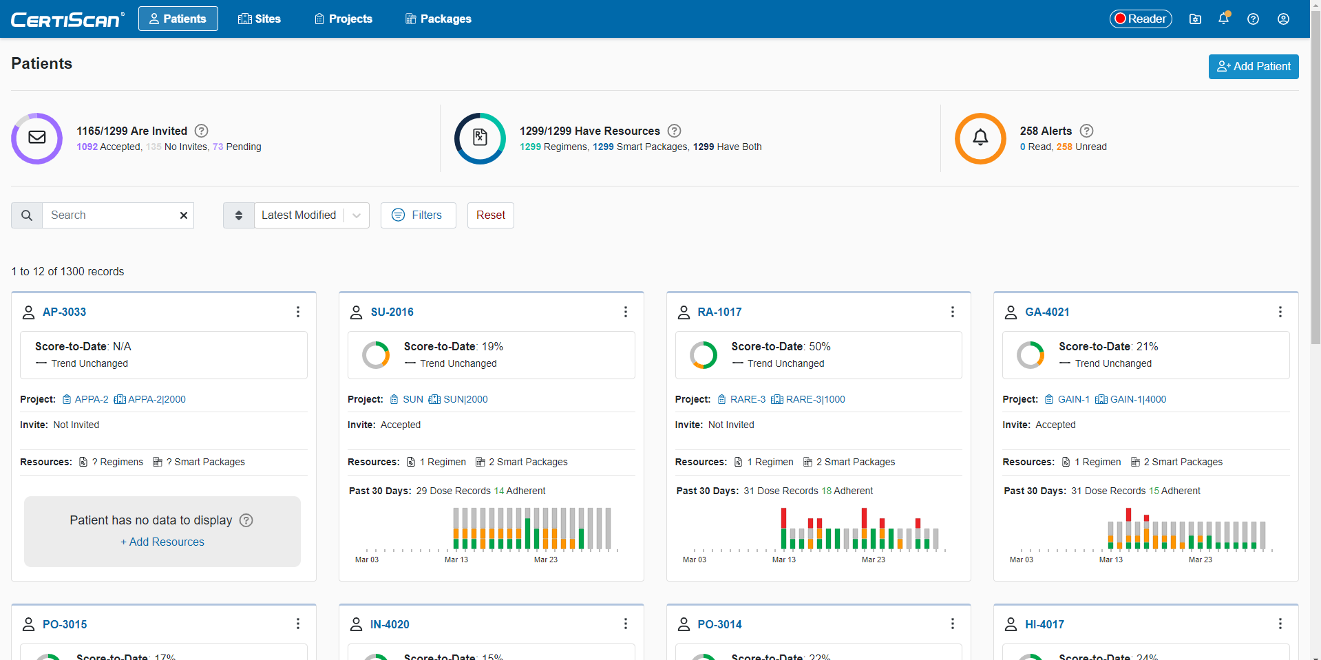 Patient Details Page