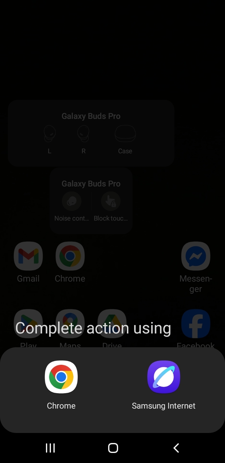 Android Choose App
